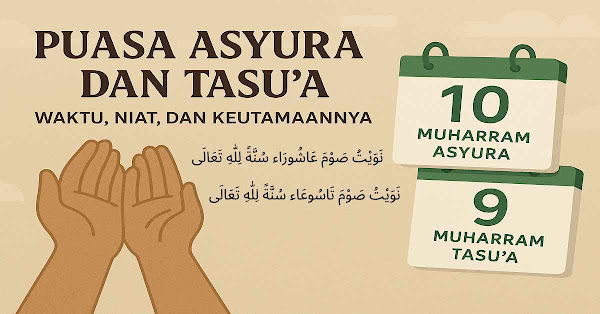 Puasa Asyura Tasua Waktu Niat Keutamaanya
