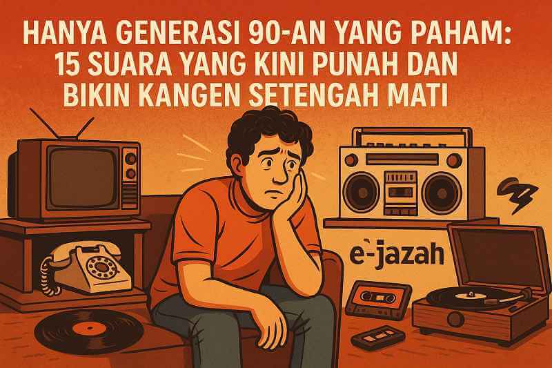 Hanya Generasi 90-an yang Paham: 15 Suara yang Kini Punah dan Bikin Kangen Setengah Mati Hanya Generasi 90-an yang Paham: 15 Suara yang Kini Punah dan Bikin Kangen Setengah Mati