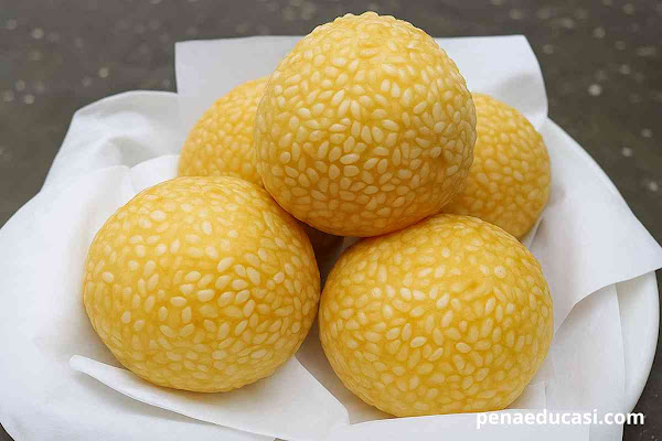 Resep Onde Onde Isi Kacang Hijau Empuk Anti Gagal