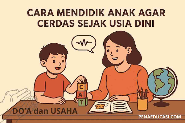 Cara Mendidik Anak Agar Cerdas Sejak Usia Dini